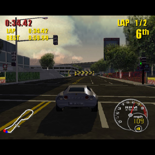 
                                      スーパーカー ストリートチャレンジ｜
                                      サクセス｜                                      プレイステーション2 (PS2)                                      のゲーム画面