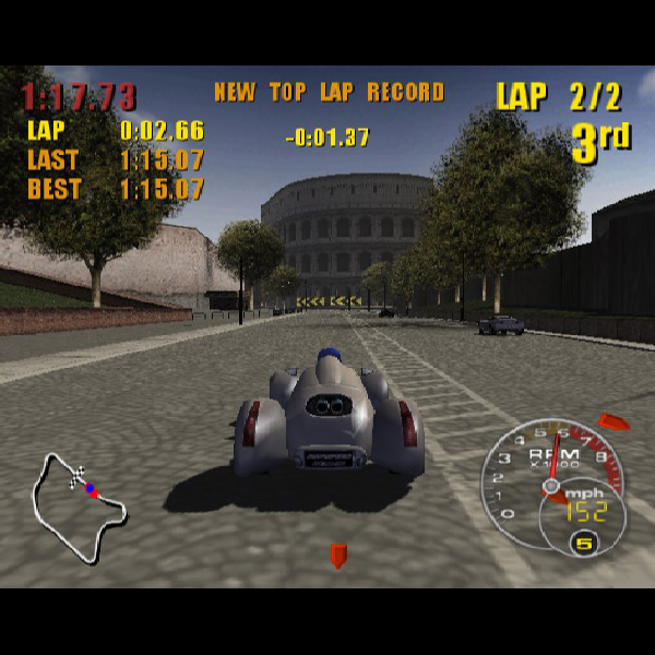 
                                      スーパーカー ストリートチャレンジ｜
                                      サクセス｜                                      プレイステーション2 (PS2)                                      のゲーム画面