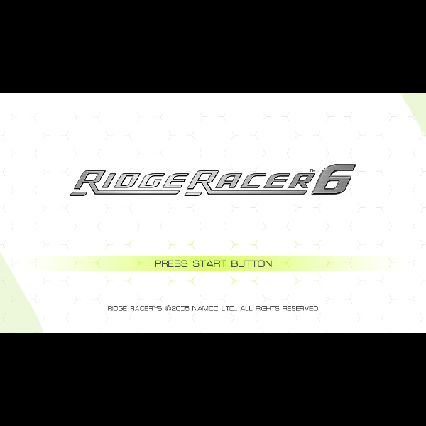 
                                      リッジレーサー6｜
                                      バンダイナムコ｜                                      Xbox360                                      のゲーム画面