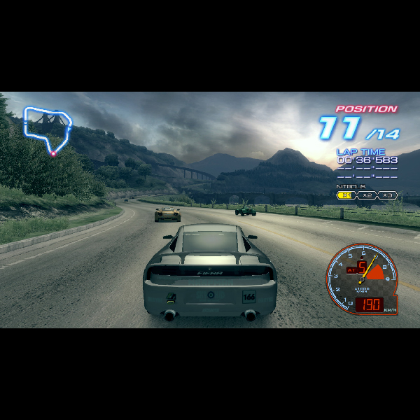 
                                      リッジレーサー6｜
                                      バンダイナムコ｜                                      Xbox360                                      のゲーム画面