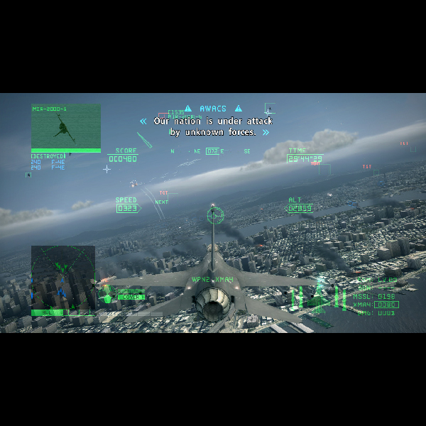 
                                      エースコンバット6 解放への戦火(プラチナコレクション)｜
                                      バンダイナムコ｜                                      Xbox360                                      のゲーム画面