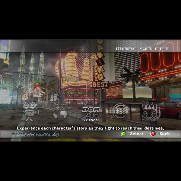 
                                      デッド・オア・アライブ4｜
                                      テクモ｜                                      Xbox360                                      のゲーム画面