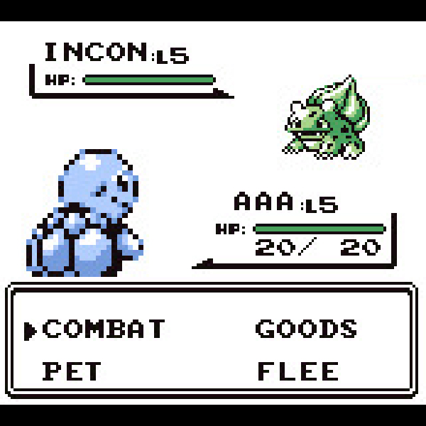 
                                      ポケットモンスター 緑｜
                                      任天堂｜                                      ゲームボーイ (GB)                                      のゲーム画面
