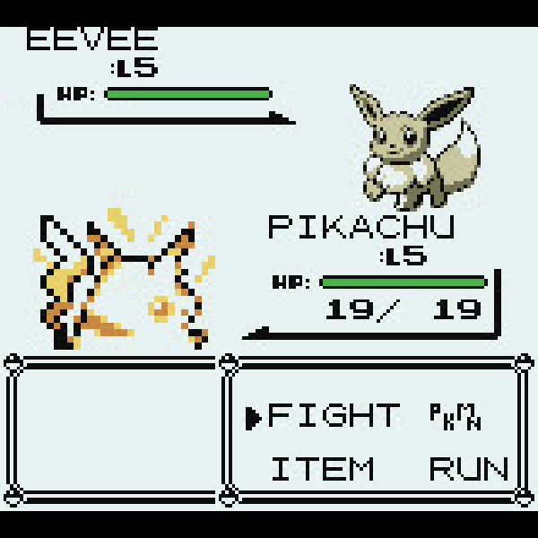 
                                      ポケットモンスター ピカチュウバージョン｜
                                      任天堂｜                                      ゲームボーイ (GB)                                      のゲーム画面