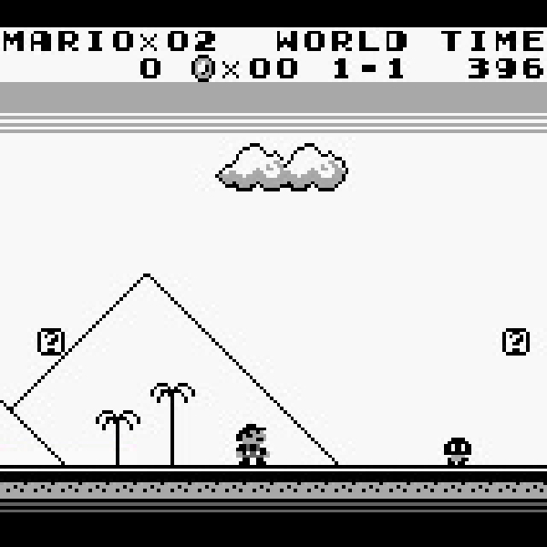 
                                      スーパーマリオランド｜
                                      任天堂｜                                      ゲームボーイ (GB)                                      のゲーム画面