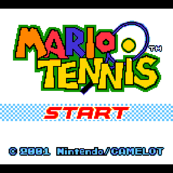 
                                      マリオテニスGB(ゲームボーイカラー専用)｜
                                      任天堂｜                                      ゲームボーイ (GB)                                      のゲーム画面