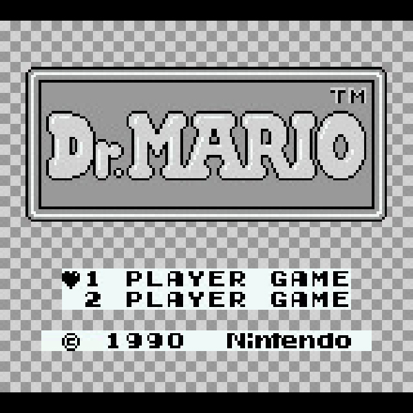 
                                      ドクターマリオ｜
                                      任天堂｜                                      ゲームボーイ (GB)                                      のゲーム画面