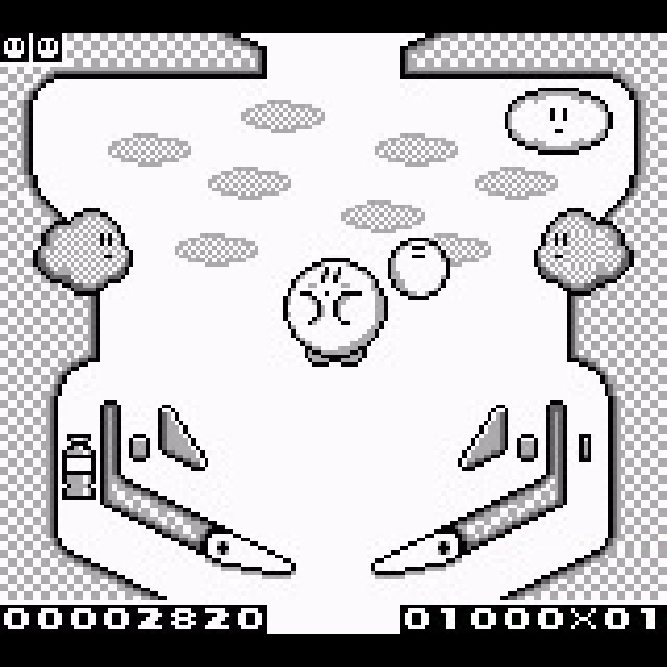 
                                      カービィのピンボール｜
                                      任天堂｜                                      ゲームボーイ (GB)                                      のゲーム画面