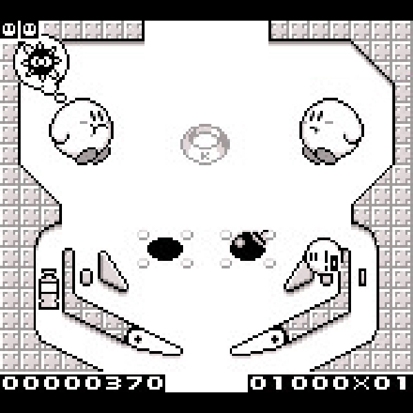 
                                      カービィのピンボール｜
                                      任天堂｜                                      ゲームボーイ (GB)                                      のゲーム画面