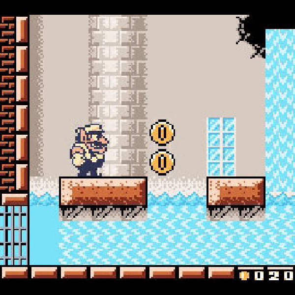 
                                      ワリオランド2 盗まれた財宝｜
                                      任天堂｜                                      ゲームボーイ (GB)                                      のゲーム画面