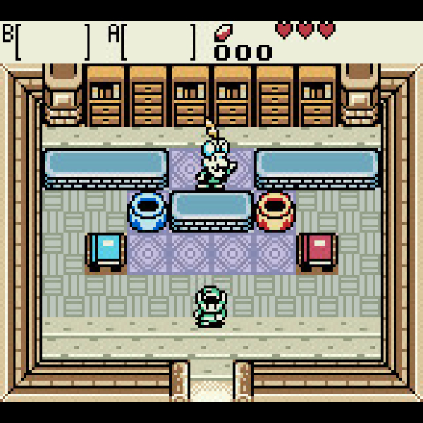 
                                      ゼルダの伝説 ふしぎの木の実 大地の章｜
                                      任天堂｜                                      ゲームボーイ (GB)ゲームボーイ (GB)                                      のゲーム画面