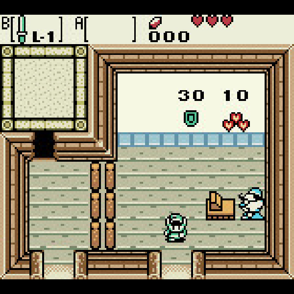 
                                      ゼルダの伝説 ふしぎの木の実 時空の章｜
                                      任天堂｜                                      ゲームボーイ (GB)ゲームボーイ (GB)                                      のゲーム画面