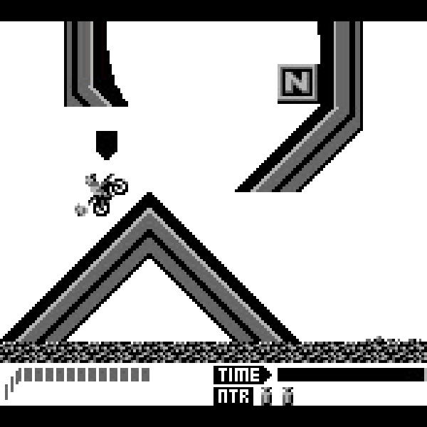 
                                      モトクロスマニアックス｜
                                      コナミ｜                                      ゲームボーイ (GB)                                      のゲーム画面