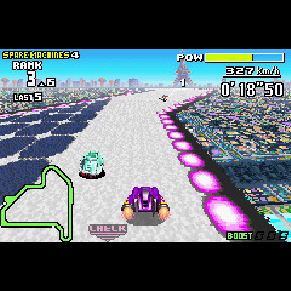 
                                      エフゼロ FOR GAMEBOY ADVANCE｜
                                      任天堂｜                                      ゲームボーイアドバンス (GBA)                                      のゲーム画面