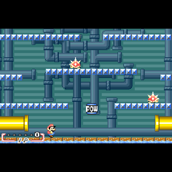 
                                      スーパーマリオアドバンス4｜
                                      任天堂｜                                      ゲームボーイアドバンス (GBA)                                      のゲーム画面