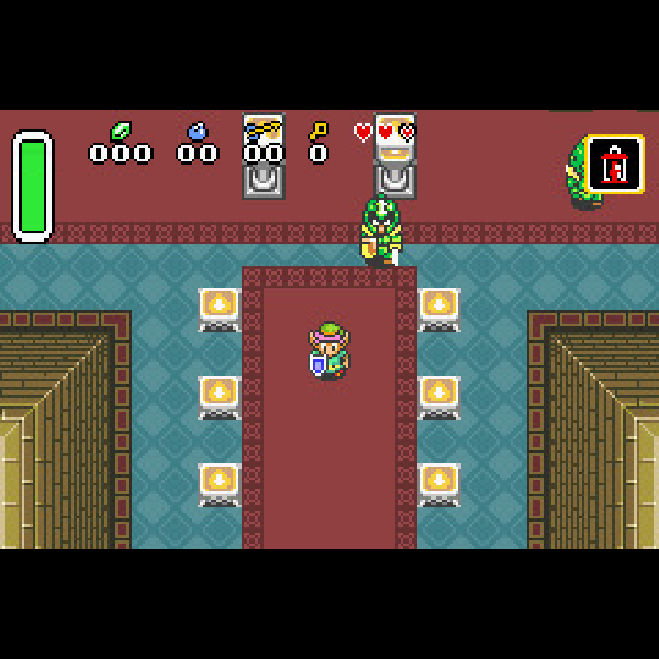 
                                      ゼルダの伝説 神々のトライフォース&4つの剣｜
                                      任天堂｜                                      ゲームボーイアドバンス (GBA)ゲームボーイアドバンス (GBA)                                      のゲーム画面