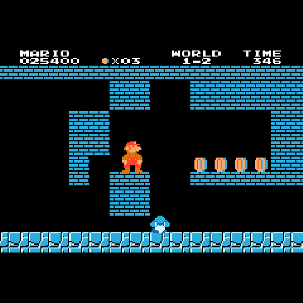 
                                      スーパーマリオブラザーズ(ファミコンミニ)｜
                                      任天堂｜                                      ゲームボーイアドバンス (GBA)                                      のゲーム画面