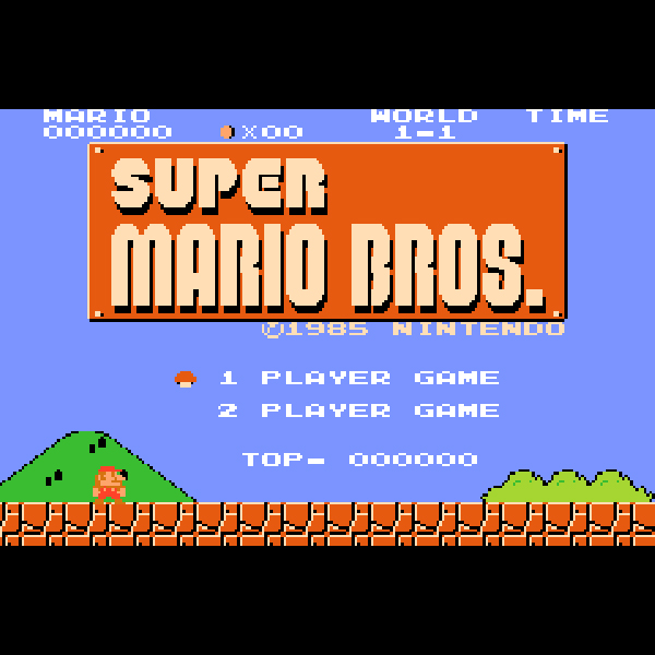 
                                      スーパーマリオブラザーズ 生誕20周年記念版(ファミコンミニ)｜
                                      任天堂｜                                      ゲームボーイアドバンス (GBA)                                      のゲーム画面