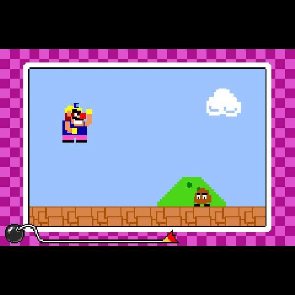 
                                      メイドインワリオ｜
                                      任天堂｜                                      ゲームボーイアドバンス (GBA)                                      のゲーム画面