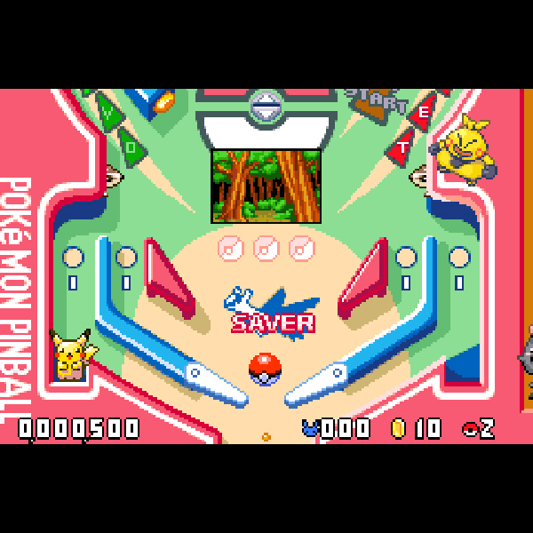 
                                      ポケモンピンボール ルビー&サファイア｜
                                      任天堂｜                                      ゲームボーイアドバンス (GBA)                                      のゲーム画面