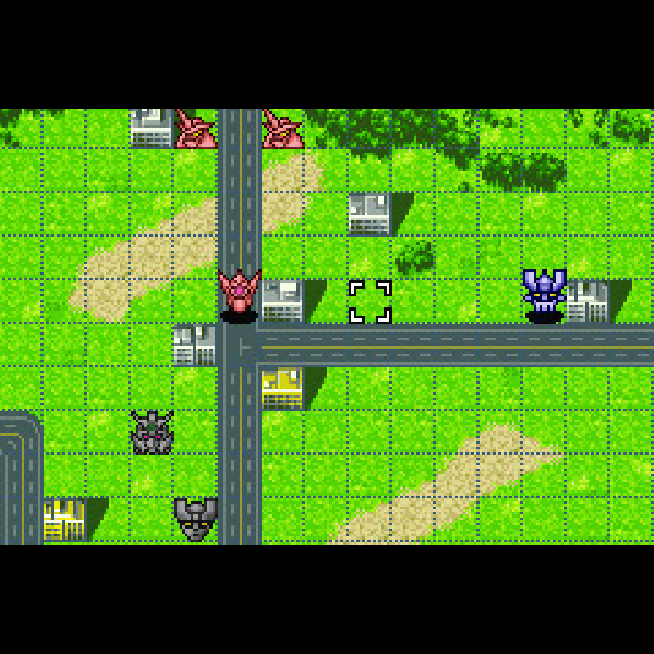 
                                      スーパーロボット大戦A｜
                                      バンプレスト｜                                      ゲームボーイアドバンス (GBA)ゲームボーイアドバンス (GBA)                                      のゲーム画面