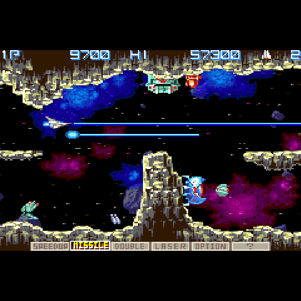 
                                      グラディウスジェネレーション(コナミ・ザ・ベスト)｜
                                      コナミ｜                                      ゲームボーイアドバンス (GBA)                                      のゲーム画面