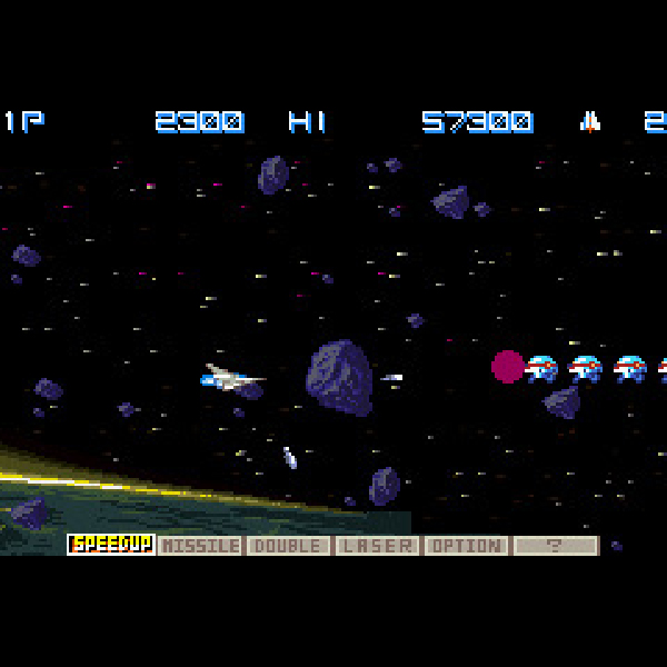 
                                      グラディウスジェネレーション(コナミ・ザ・ベスト)｜
                                      コナミ｜                                      ゲームボーイアドバンス (GBA)                                      のゲーム画面