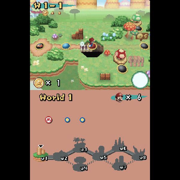 
                                      Newスーパーマリオブラザーズ｜
                                      任天堂｜                                      ニンテンドーDS (DS)                                      のゲーム画面