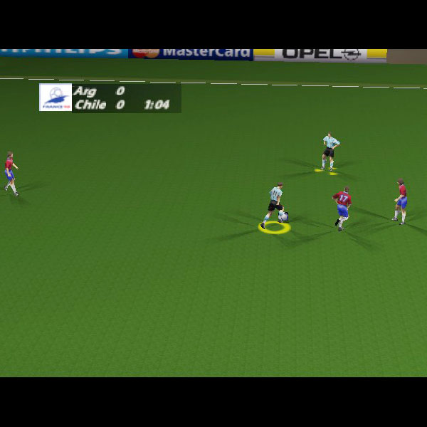 実況ワールドサッカー ワールドカップ フランス'98｜コナミ｜ニンテンドー64 (N64)のゲーム画面