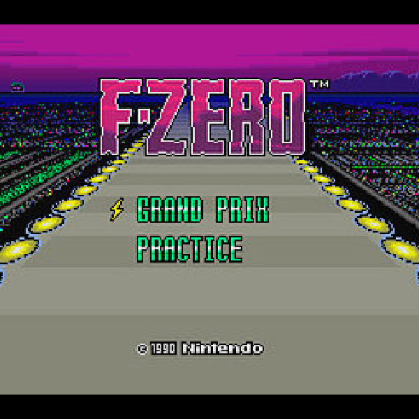 F-ZERO エフゼロ｜任天堂｜スーパーファミコン (SFC)のゲーム画面