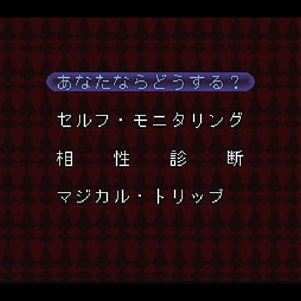 ザ・心理ゲーム2 マジカルトリップ｜スーパーファミコン (SFC