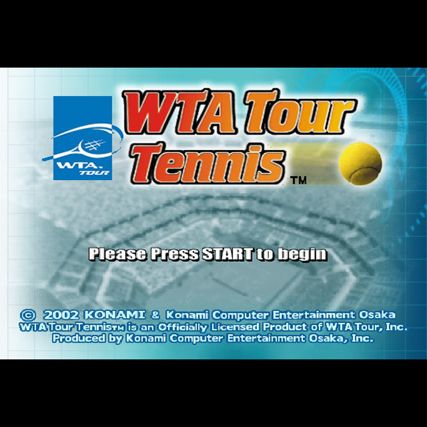 WTA ツアーテニス プロエボリューション｜コナミ｜Xboxのゲーム画面