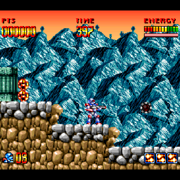 4K / 60fps longplay] Super Turrican / スーパータリカン
