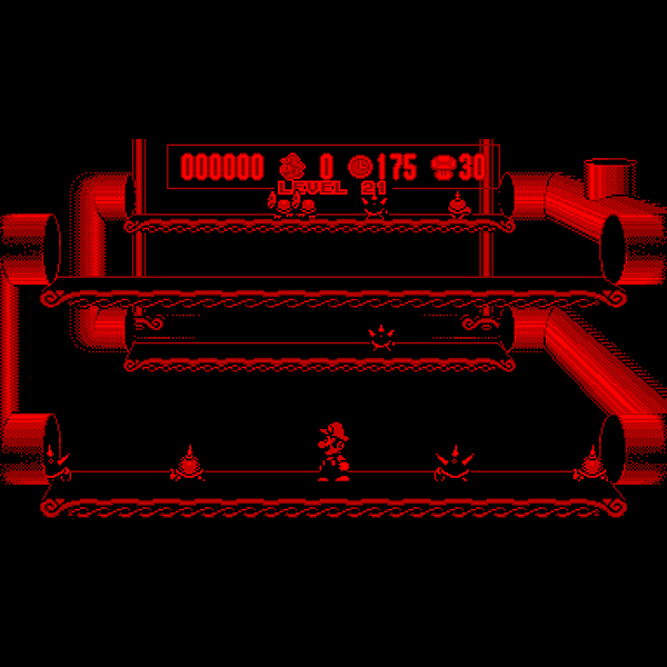 VIRTUAL BOY ニンテンドー　マリオクラッシュ