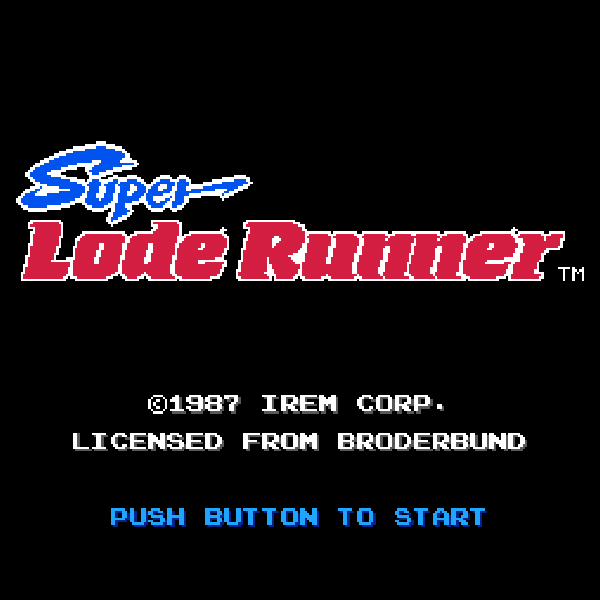 
                                      スーパーロードランナー(ディスクシステム専用)｜
                                      アイレム｜                                      ファミコン (FC)ファミコン (FC)                                      のゲーム画面