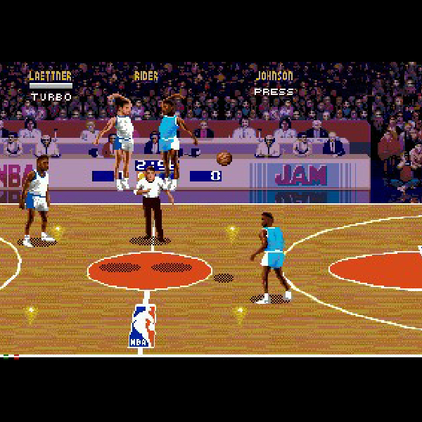 メガドライブ ソフト NBA JAM(NBAジャム)(メガCD) アクレイムジャパン NBAジャム(メガCD専用)｜メガドライブ (MD)｜アクレイムジャパン