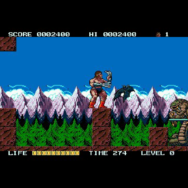 RASTAN SAGA II メガドライブ用ソフト（タイトーの