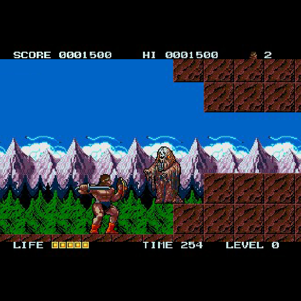動作品！【RASTAN SAGA ラスタンサーガ】タイトー TAITO◇MSX2