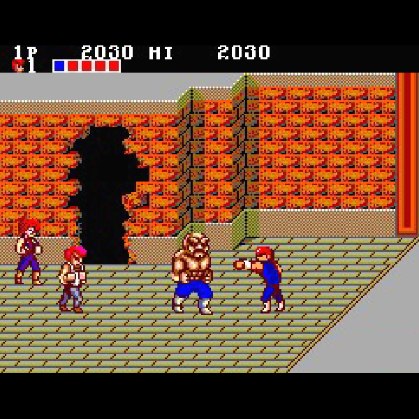 ダブルドラゴン GOLD CARTRIDGE マークIII ダブルドラゴン(ゴールドカートリッジ)｜セガ・マーク3 (Mark3