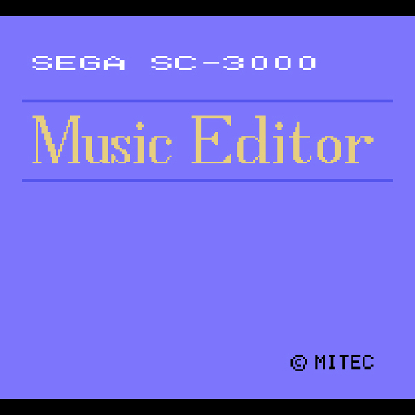 Programs for enjoying music with SC-3000 [BASIC vol.42] The
