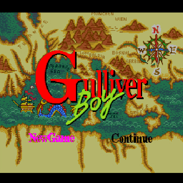 空想科学世界ガリバーボーイ(スーパーCD-ROM2専用)｜PCエンジン (PCE