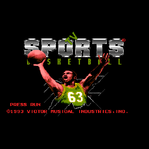 TVスポーツ バスケットボール(ヒューカード専用)｜PCエンジン (PCE