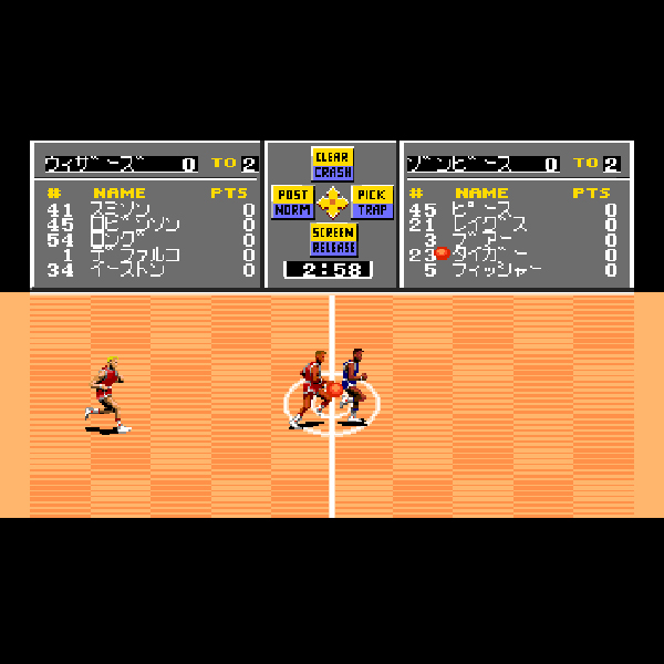 TVスポーツ バスケットボール(ヒューカード専用)｜PCエンジン (PCE