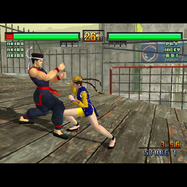 
                                      バーチャファイター3tb｜
                                      セガ｜                                      ドリームキャスト (DC)                                      のゲーム画面